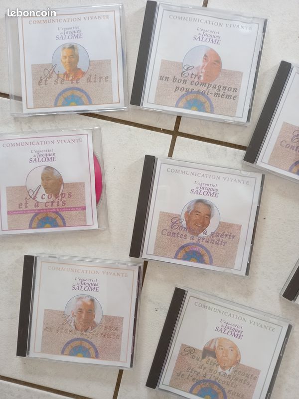 Coffret de 9 CD "L'essentiel de Jacques Salomé" - COMMUNICATION VIVANTE (image 2)