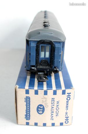 Wagon-Restaurant Hornby 3668 CIWL - Modèle Lesté - État Correct (occasion) - Échelle Normale