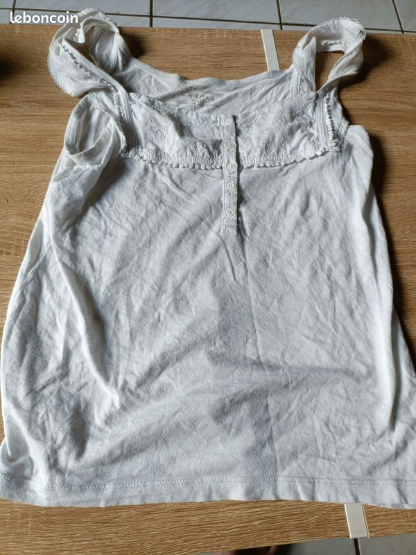 Débardeur gris Caroll taille 40 (image 1)