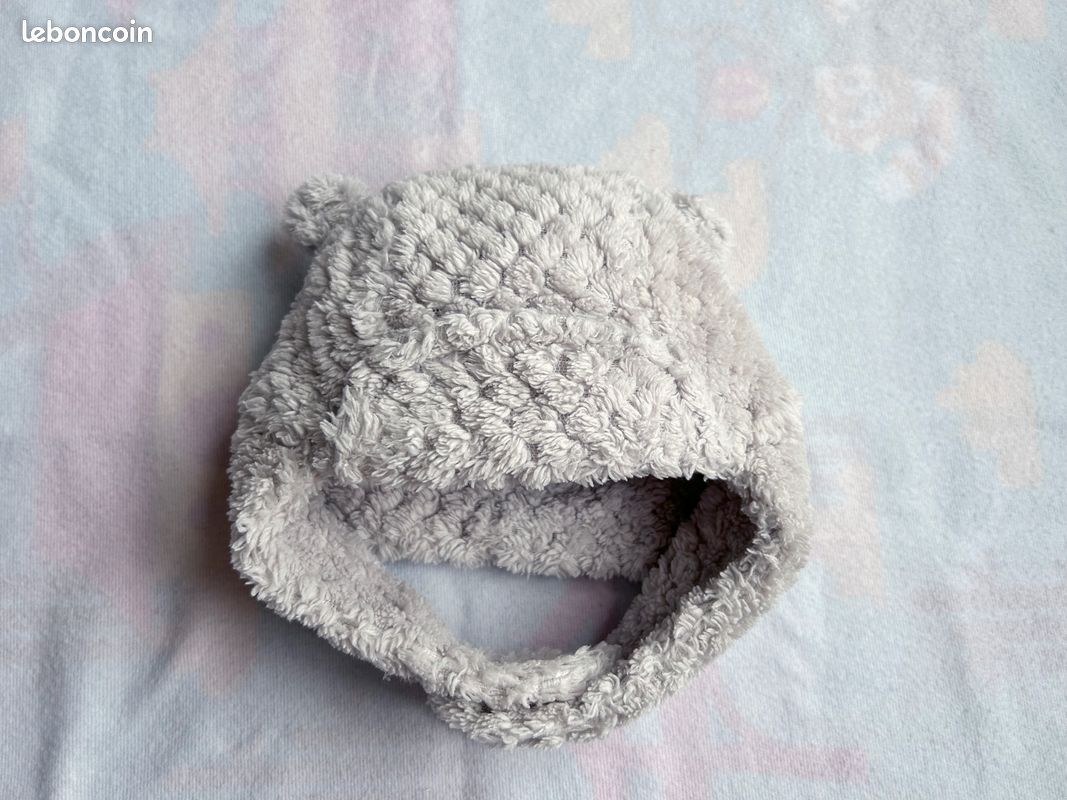 Chapka Noukie's, bébé fille 6-12 mois, gris (image 1)