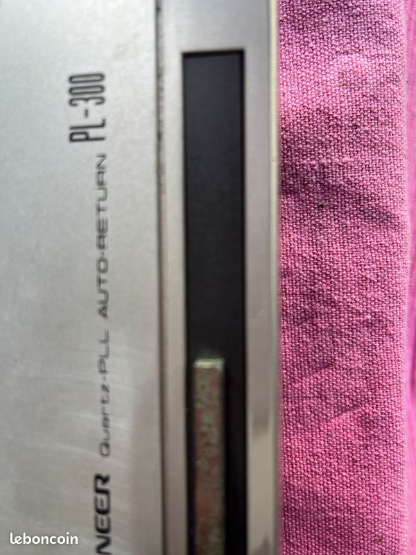 PIONEER PL300: platine vinyles à rénover (image 7)