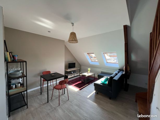 Grand studio duplex, lumineux, propre, calme, hyper-central* (English below)