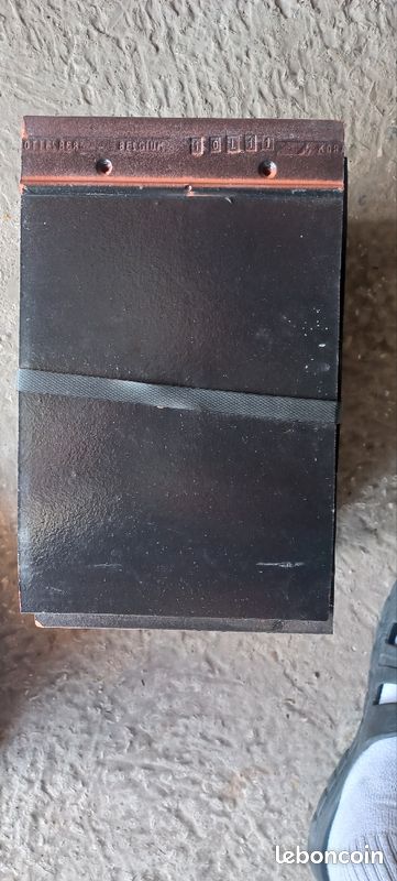 Tuiles plates noirs (image 1)