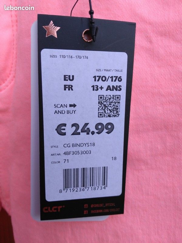 Jeans Slim Me & indy - Taille 16 ans 170/176 (image 4)
