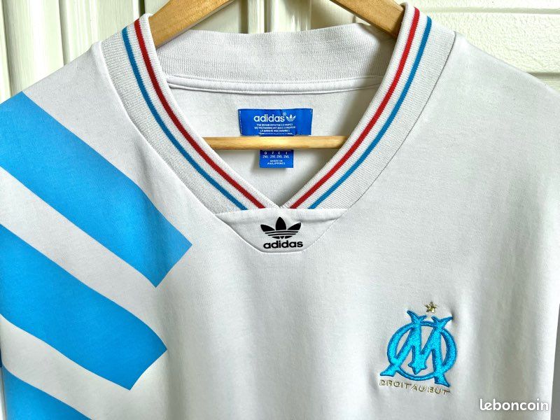 Maillot vintage Olympique Marseille OM 93 1993 20 ans
