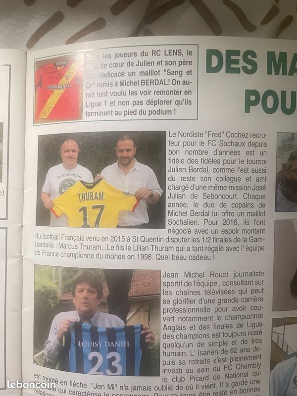 Maillot FC Sion Domicile 2015/2016 – Taille M – Erreà – Signé Par Ilombe M'Boyo !