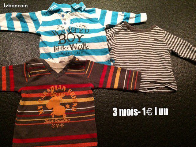 Vêtements garçon 3 mois (image 3)