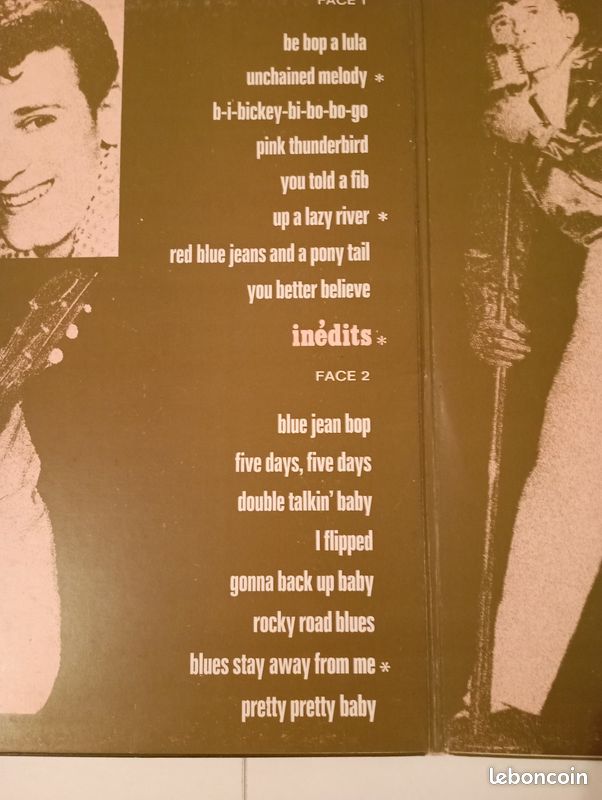 33 tours GENE VINCENT 1956/57 (image 3)
