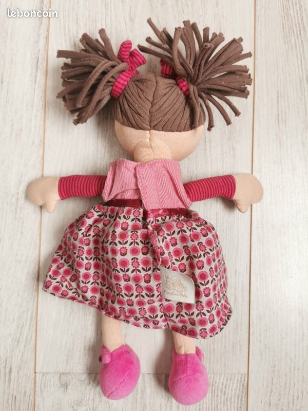 Moulin Roty poupée de chiffon Lily Rose (image 2)