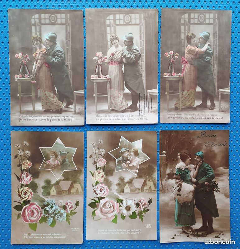 20 CPA patriotiques WW1 au choix (B64) - Collection