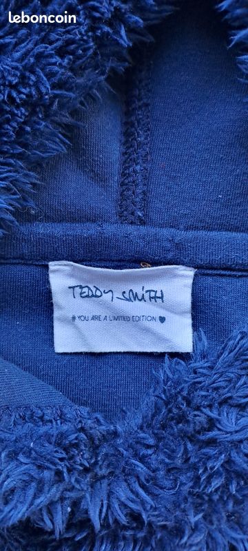 Sweat pelucheà capuche Teddy Smith (image 9)