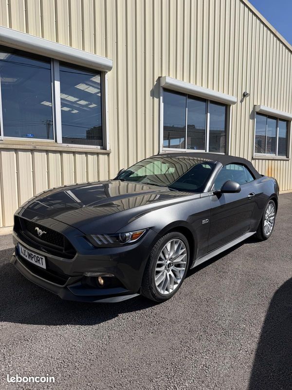 FORD MUSTANG GT 2017 Cabriolet 5.0L V8 421 CH BVA6 (image 1)