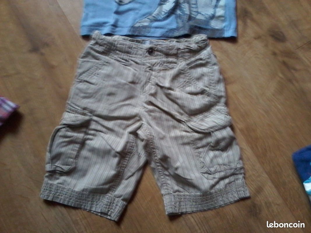 Bermuda et t shirt dinosaure 4ans (image 2)