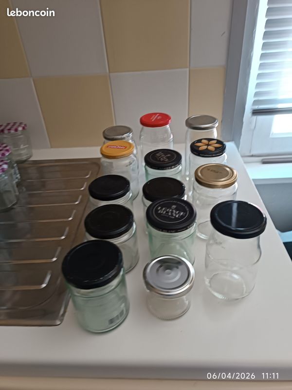 LOT de 13 POTS de CONFITURES VIDES (image 3)