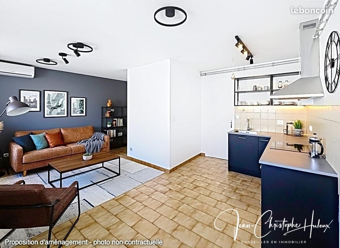 Appartement 1 pièce 37 m² · à Nîmes · 37 m² · 60 000 €