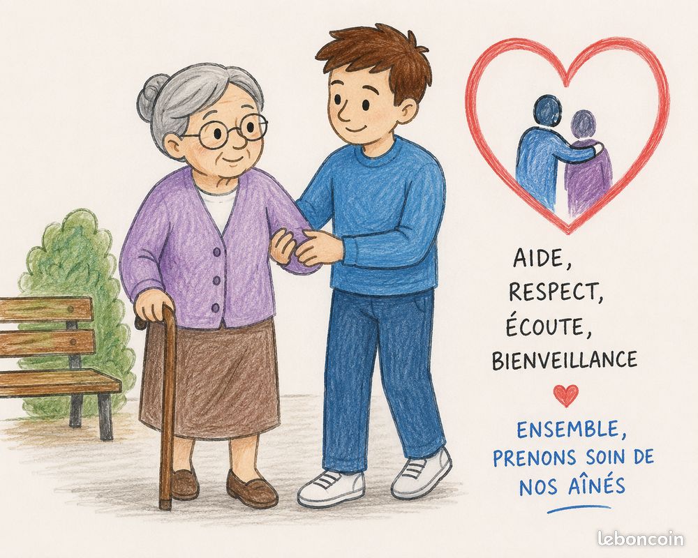 Propose son aide à personnes âgées (image 1)