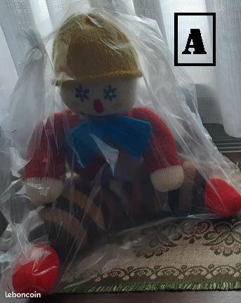 Clowns au tricot fait mains (image 2)