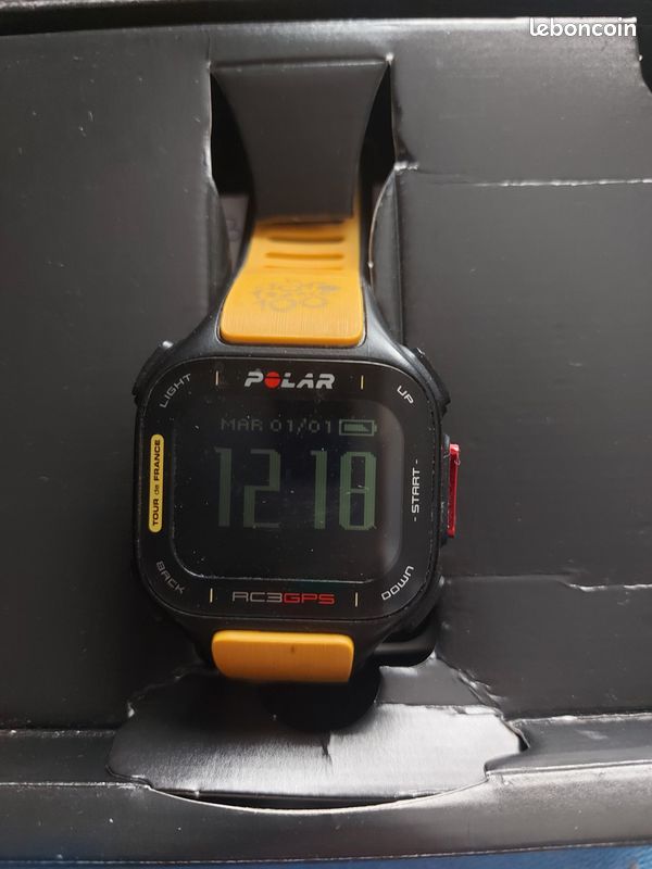 Cardio fréquence mètre POLAR RC3 série TDF (image 1)