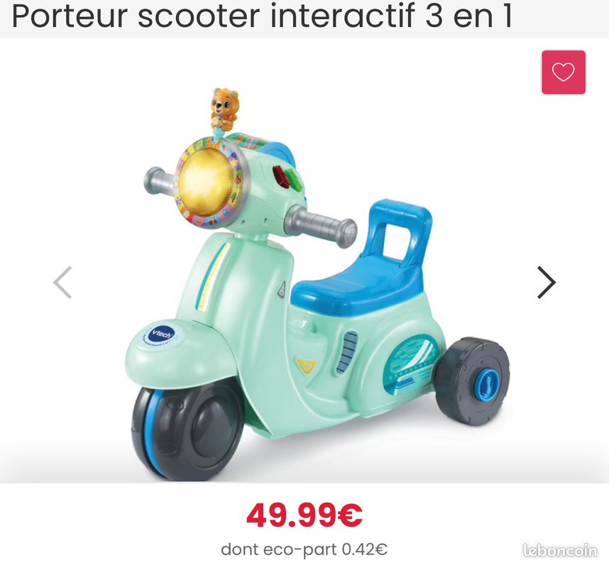 Scooter porteur vtech (image 4)