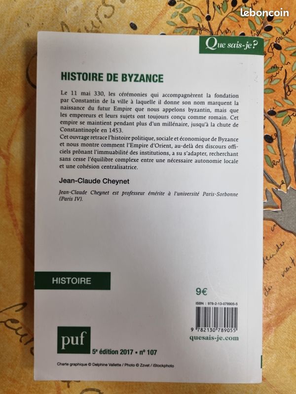 Jean-Claude CHEYNET - Histoire de Byzance (image 2)