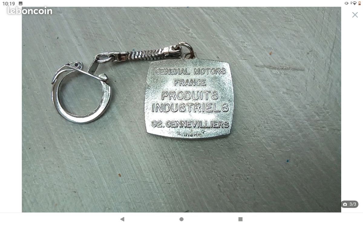 PORTE CLEFS PISTON PDC-garage-voiture -Vintage -keychain-A EUR 5,00