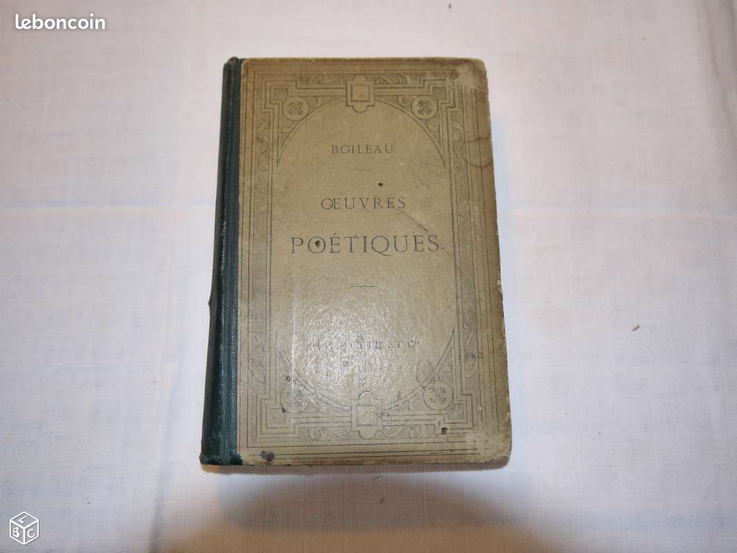 Oeuvres poétiques de Boileau (image 1)