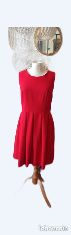 Dress Robe Esprit Rouge Robe Esprit Vintage Monoprix Rouge Vêtements