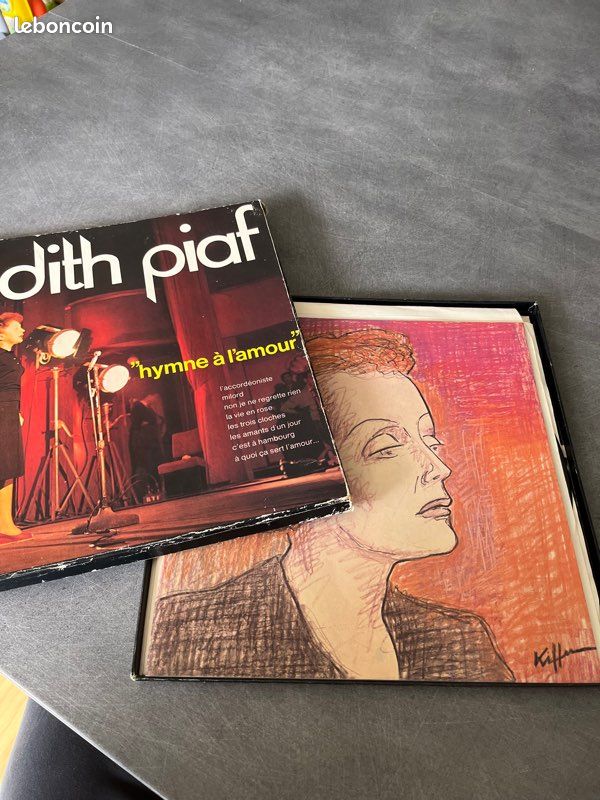Vinyle Coffret Edith Piaf « hymne à l’amour » (image 2)