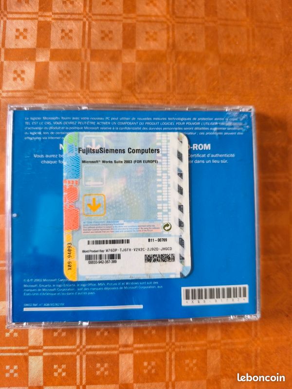 Logiciel PC Vintage - Microsoft Works Suite 2003 (DVD-ROM) (image 2)