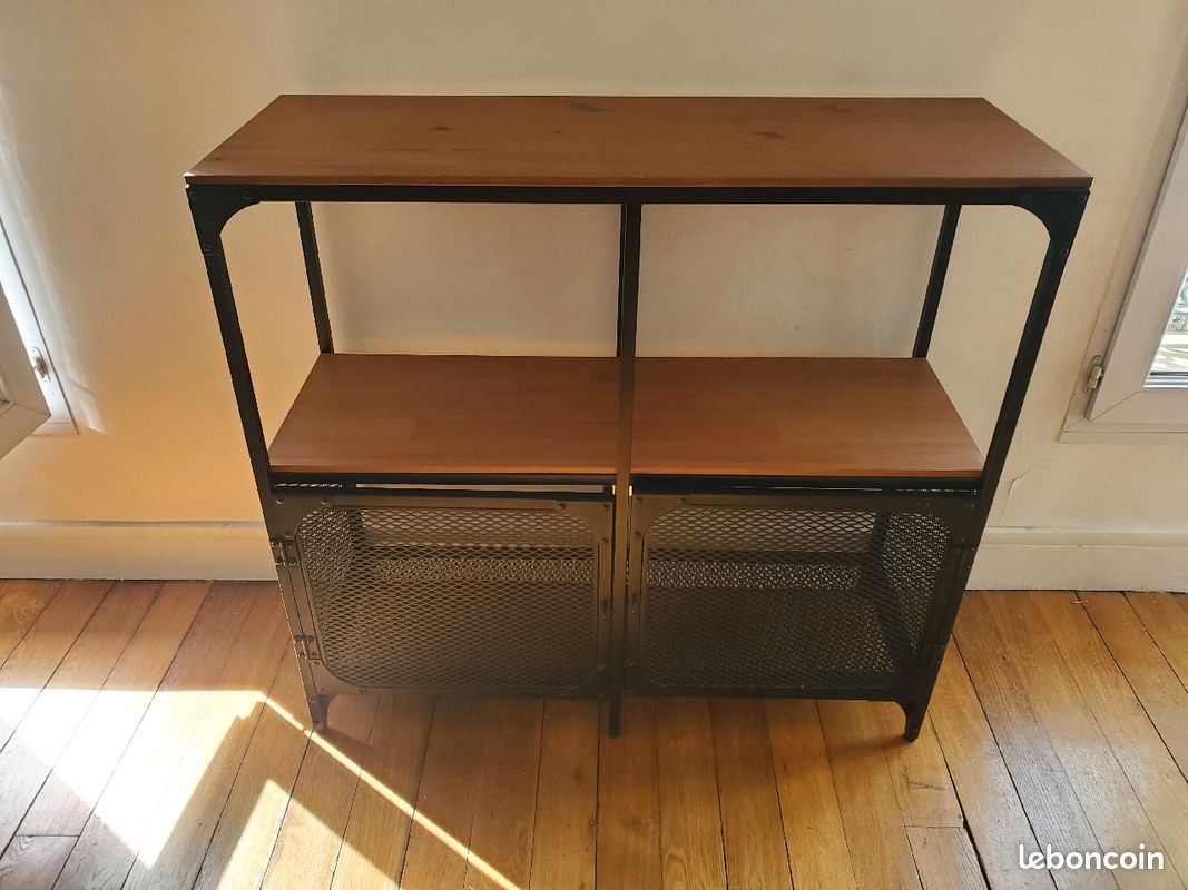 Etagère/meuble Ikea industriel Fjallbo (image 1)