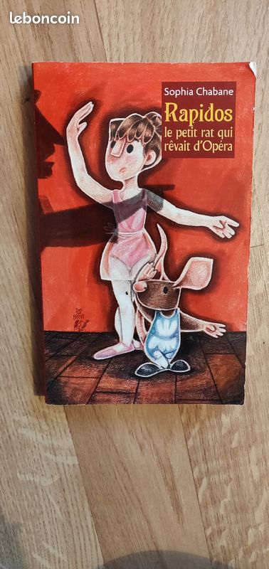 Livre . Rapidos le petit rat qui aimait l'opéra (image 1)