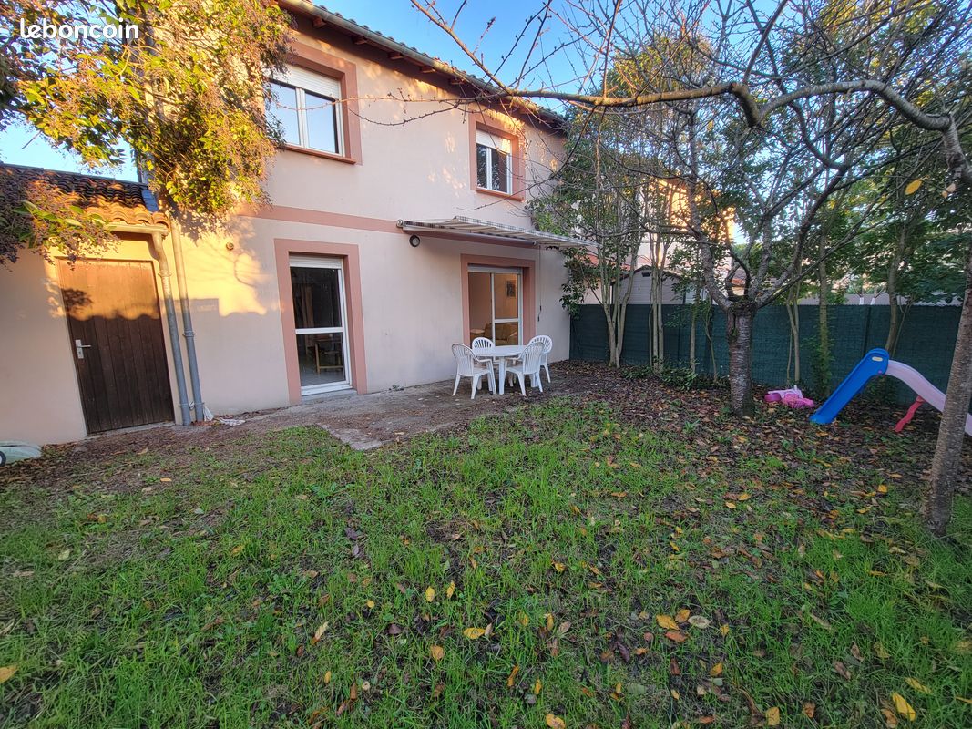 Maison T4 avec jardin et garage - Environnement calme et habitable sans travaux