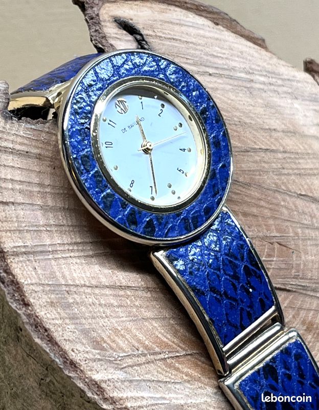 Montre-bijou Rococo Avec Charms - Neuf, Pile Neuve, Style Rétro
