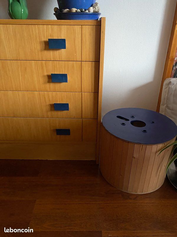 Commode vintage 4 tiroirs (image 8)