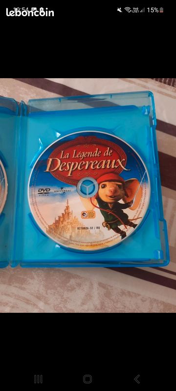 DVD/Blu-ray - La Légende de Despereaux (image 4)