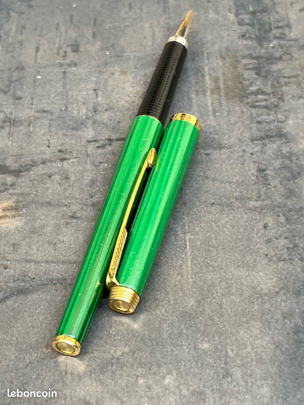 Superbe Collier vintage SKALLI PARIS - Jaune / Vert - Femme