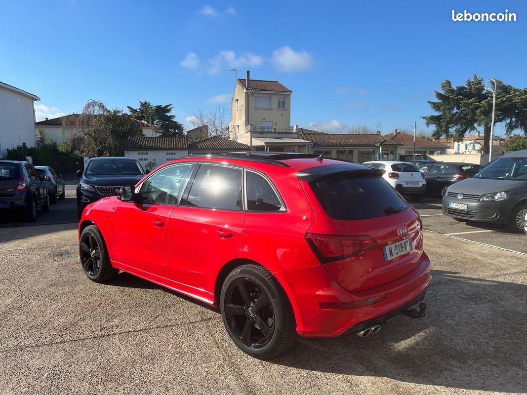 AUDI SQ5 V6 3.0 BiTDI 313 Quattro Tiptronic 8*audi exclusive full *rouge *ETAT EXCEPTIONNEL (image 3)