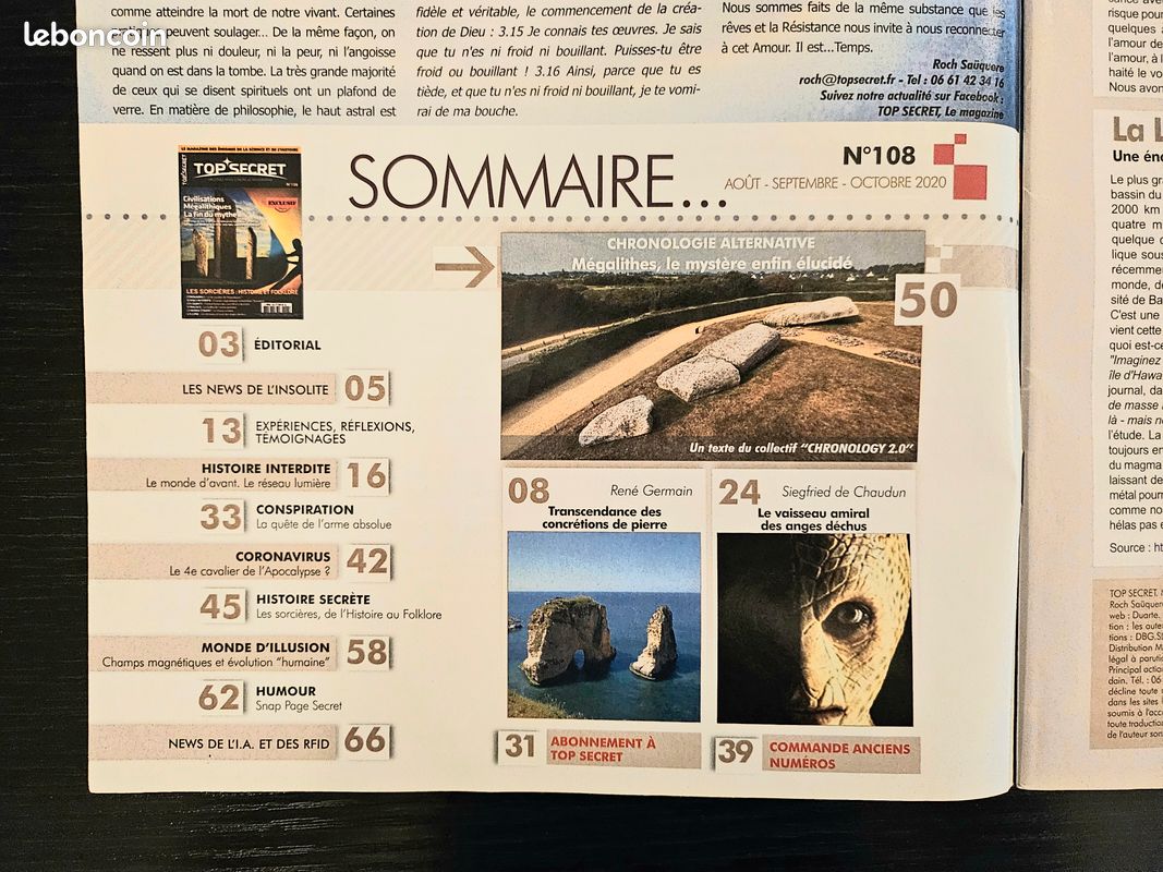 Revue Top Secret N°108 (image 3)