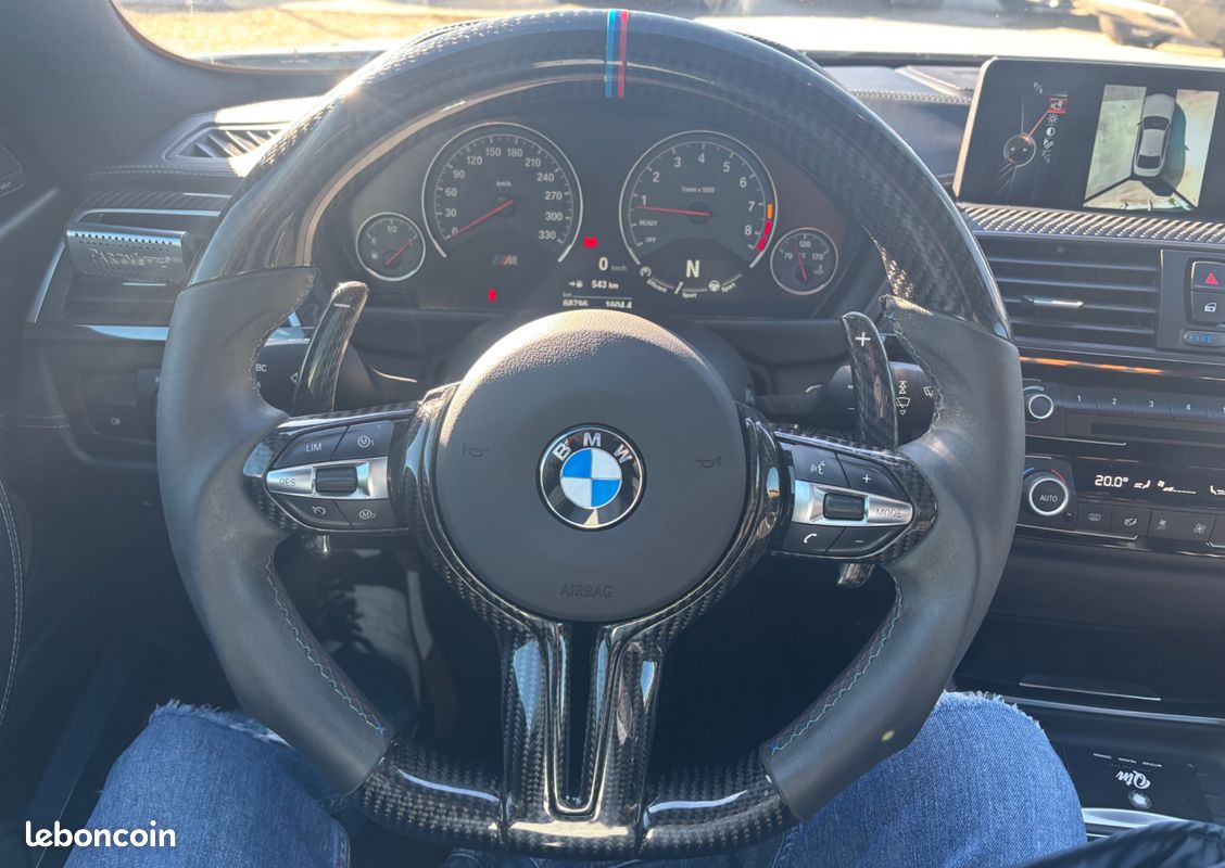 BMW M4 COUPE 3.0 450 CH PACK COMPETITION M DKG/ ORIGINE FRANCE/ ENTRETIEN BMw (image 29)