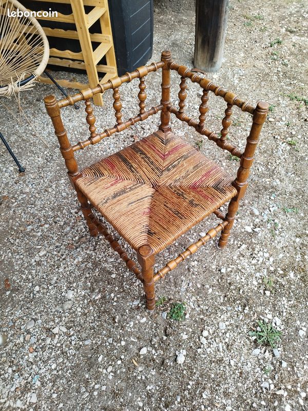 Fauteuil d'angle vintage (image 13)