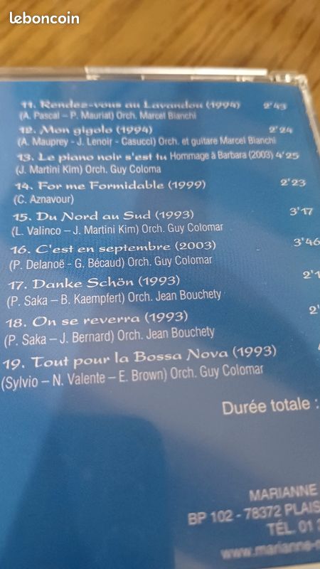 CD Denise Varene Viens a Juan les Pins (image 3)