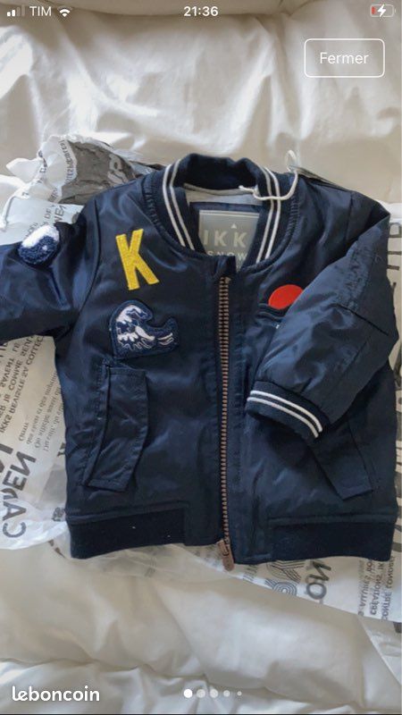 Manteau mois IKKS Vêtements bébé