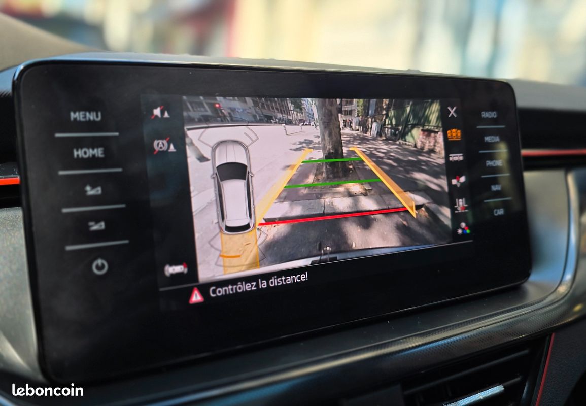 SKODA KAMIQ 1.0 TSI 110cv Monte-Carlo - DSG BVA - Apple Carplay & Android Auto - Coffre et barres de toit inclus (image 11)