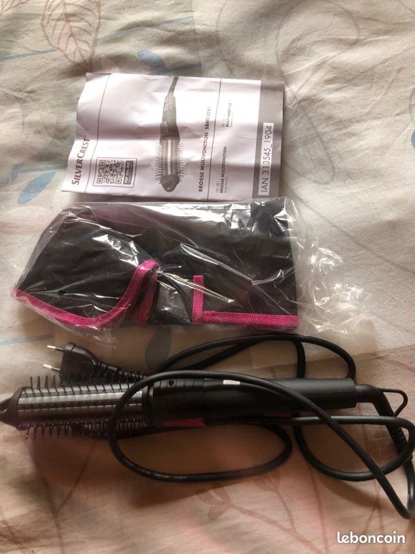 Brosse multifonction pour lisser et boucler les cheveux (image 3)