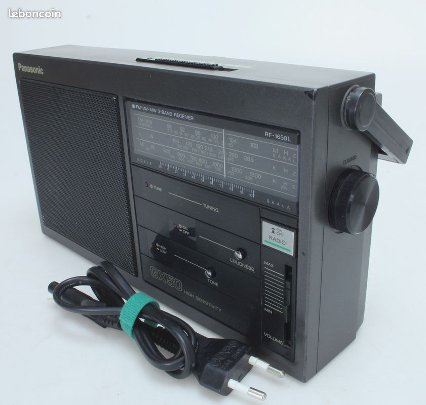 Radio Vintage Panasonic National GX50 – Portable – Fonctionne – Bonne état