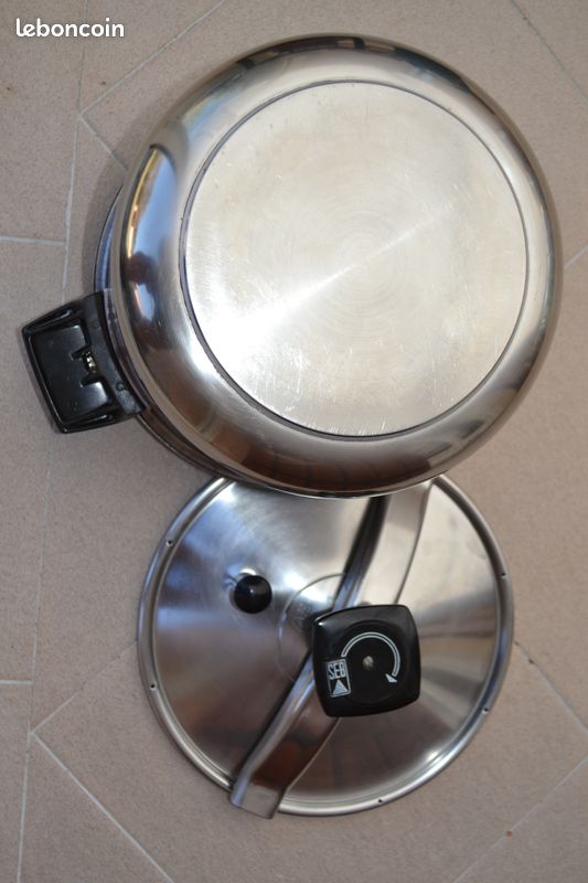Cocotte minute Modèle « Authentique » Seb Capacité 8 L (image 3)