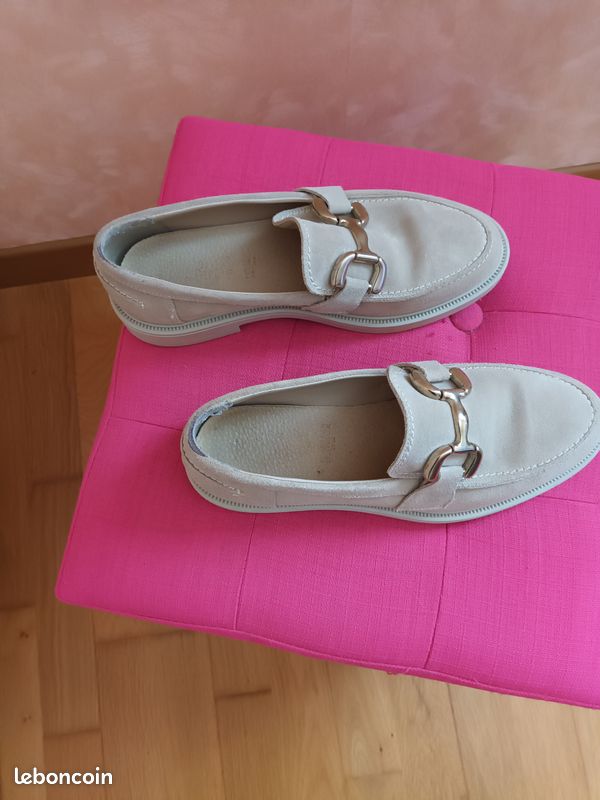 Mocassins cuir femme Les Fées de Bengale 38 Bayeux (image 2)