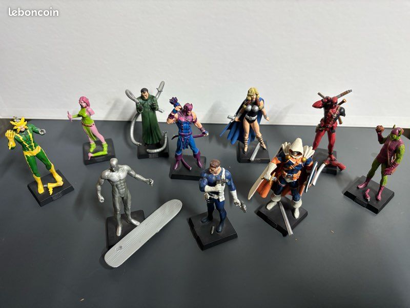 Lot De 10 Figurines Anciennes En Plomb - Soldats De Collection, Très Bon état
