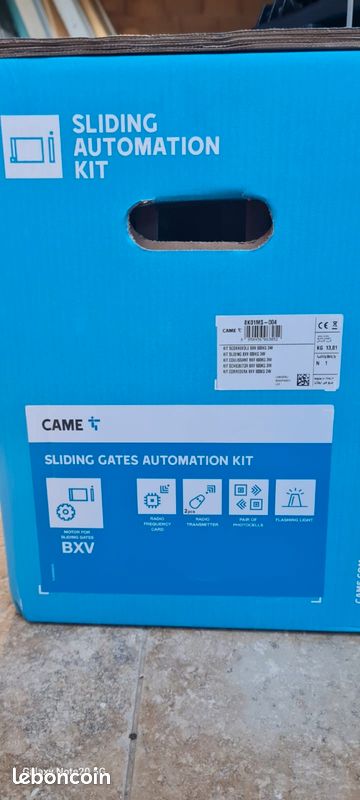 Kit moteur portail coulissant CAME (image 1)