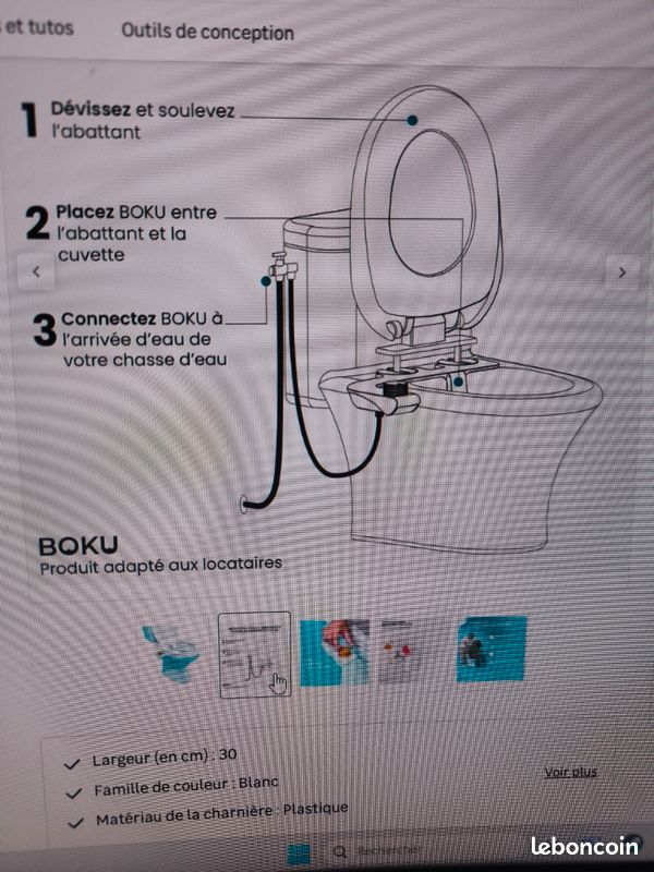 Bidet Boku très bon état (image 4)